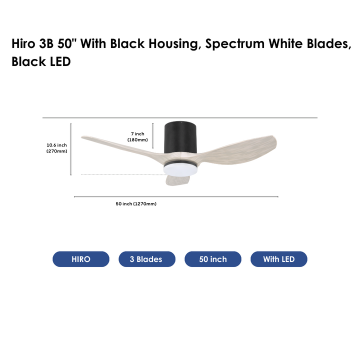 Crestar Hiro Smart Ceiling Fan - Crestar Fan Singapore