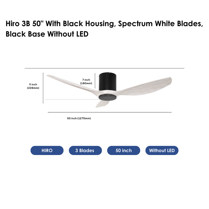 Crestar Hiro Smart Ceiling Fan - Crestar Fan Singapore