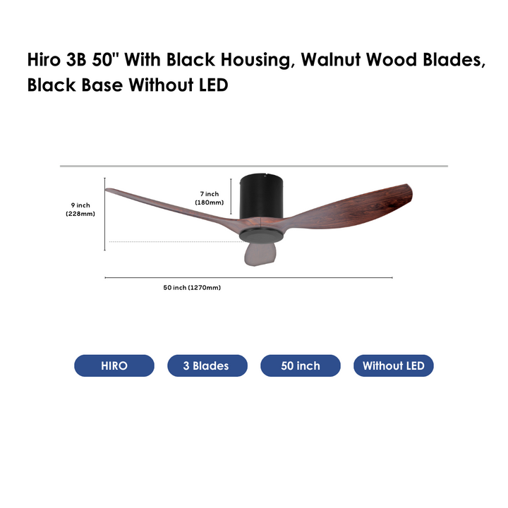 Crestar Hiro Smart Ceiling Fan - Crestar Fan Singapore