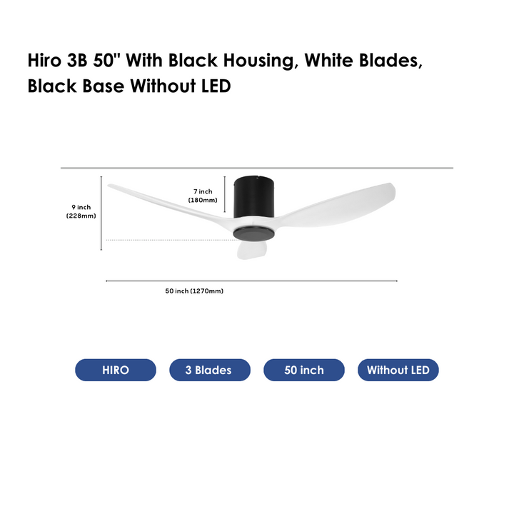Crestar Hiro Smart Ceiling Fan - Crestar Fan Singapore