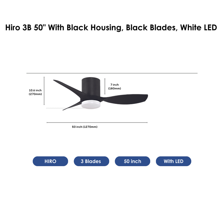 Crestar Hiro Smart Ceiling Fan - Crestar Fan Singapore