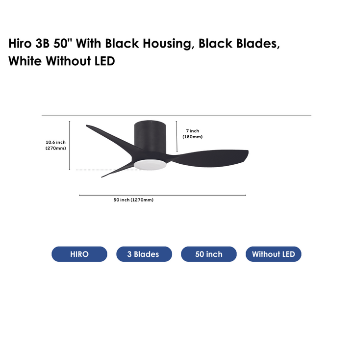 Crestar Hiro Smart Ceiling Fan - Crestar Fan Singapore