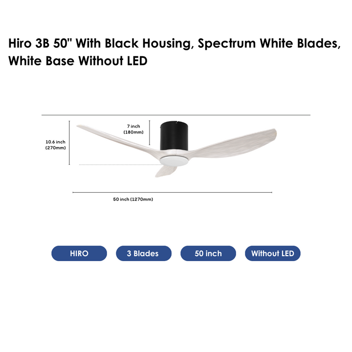 Crestar Hiro Smart Ceiling Fan - Crestar Fan Singapore