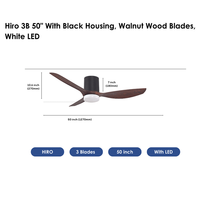 Crestar Hiro Smart Ceiling Fan - Crestar Fan Singapore