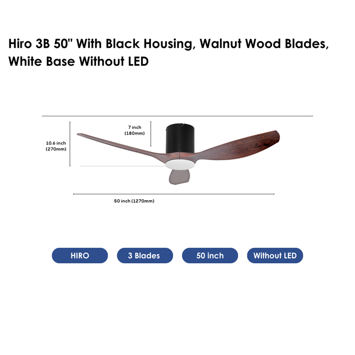Crestar Hiro Smart Ceiling Fan - Crestar Fan Singapore