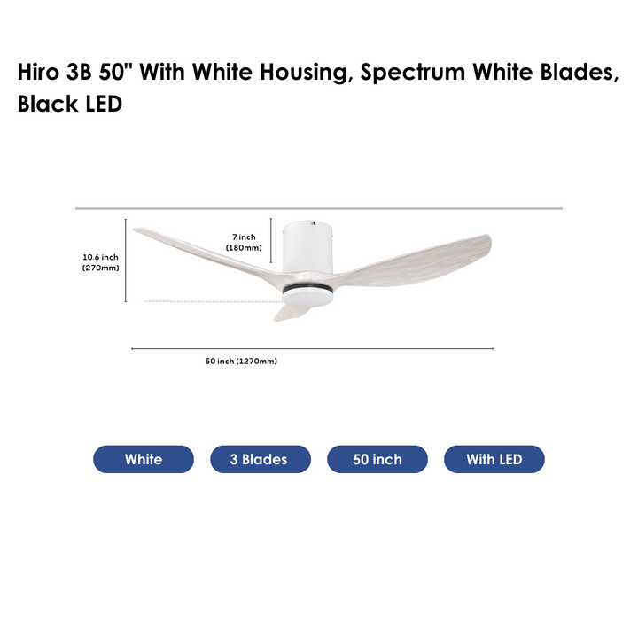 Crestar Hiro Smart Ceiling Fan - Crestar Fan Singapore