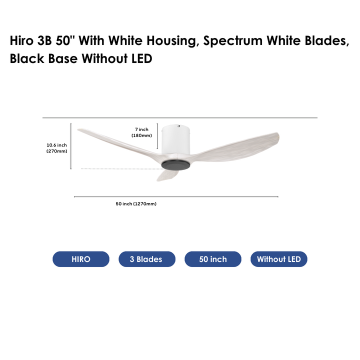 Crestar Hiro Smart Ceiling Fan - Crestar Fan Singapore