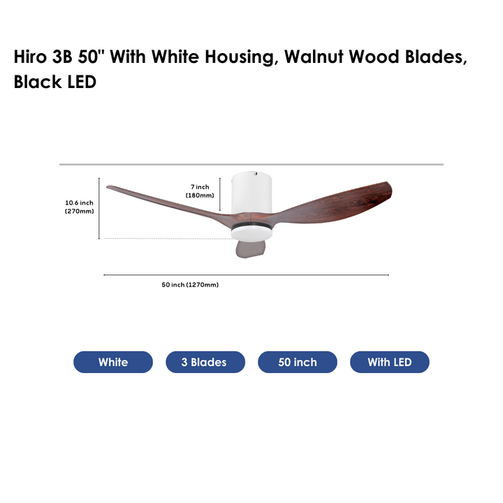 Crestar Hiro Smart Ceiling Fan - Crestar Fan Singapore