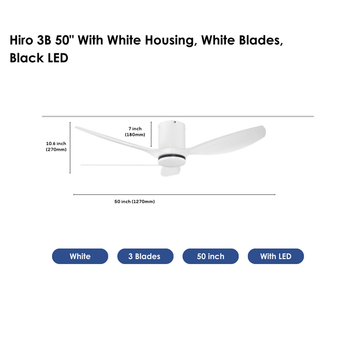 Crestar Hiro Smart Ceiling Fan - Crestar Fan Singapore
