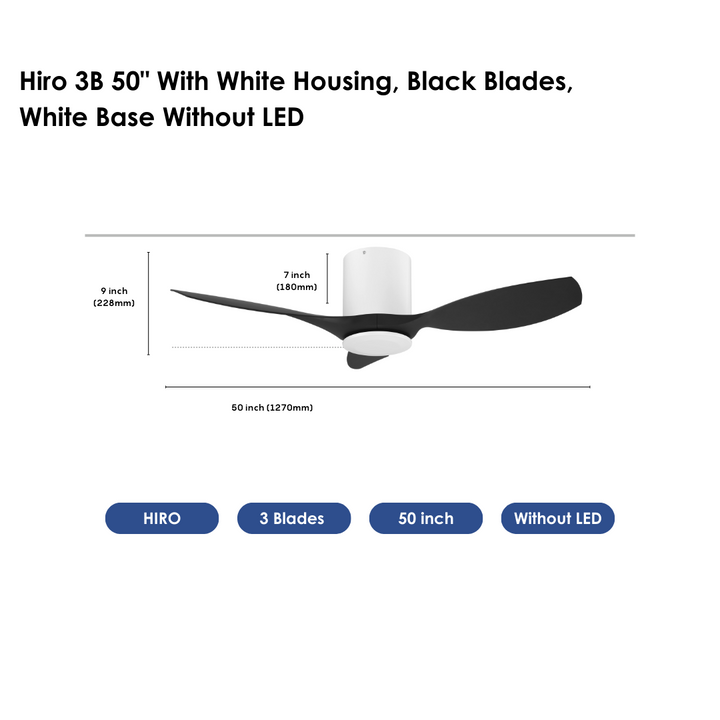 Crestar Hiro Smart Ceiling Fan - Crestar Fan Singapore
