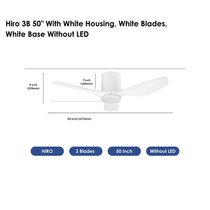 Crestar Hiro Smart Ceiling Fan - Crestar Fan Singapore