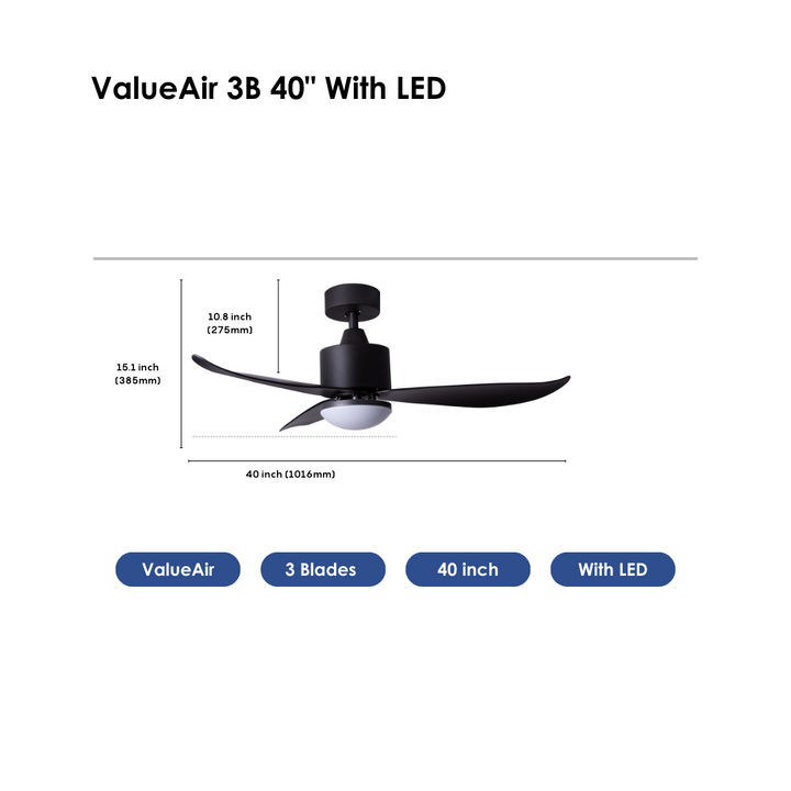 Crestar ValueAir Ceiling Fan - Crestar Fan Singapore