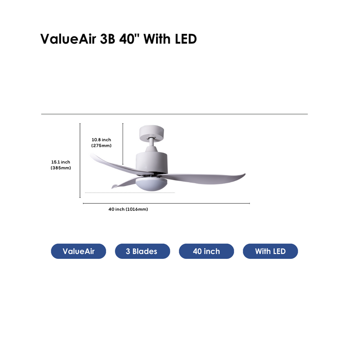 Crestar ValueAir Ceiling Fan - Crestar Fan Singapore