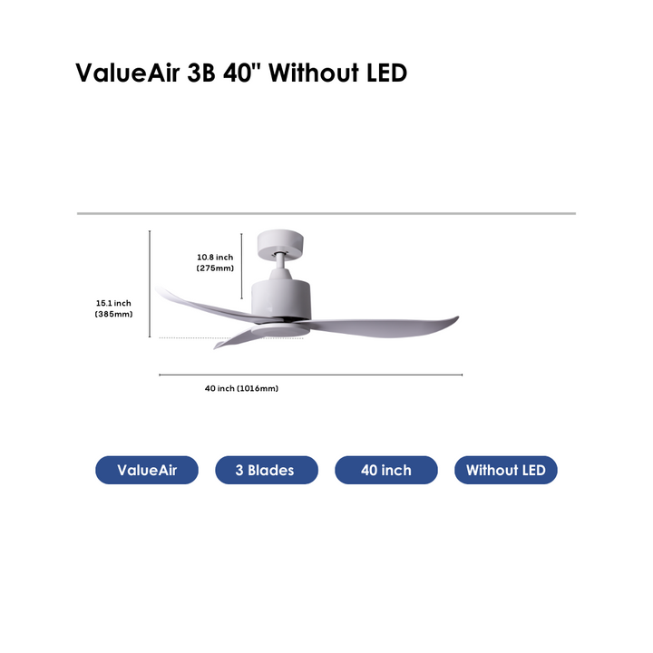 Crestar ValueAir Ceiling Fan - Crestar Fan Singapore
