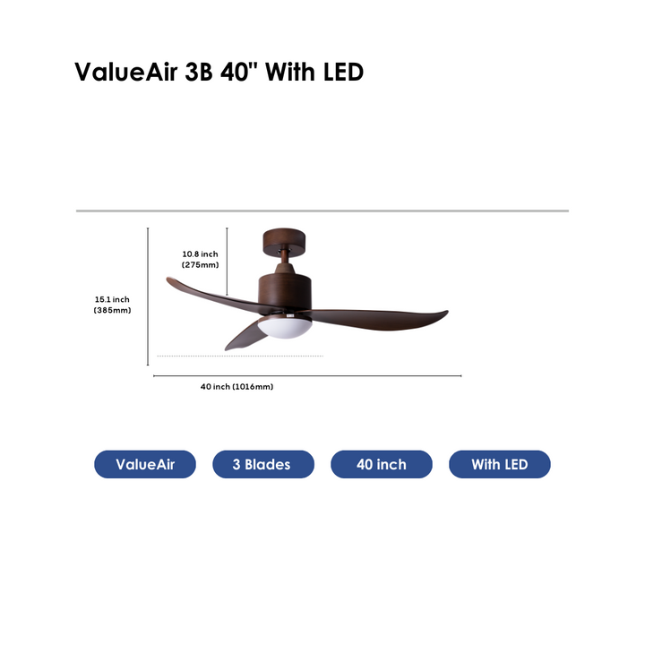 Crestar ValueAir Ceiling Fan - Crestar Fan Singapore