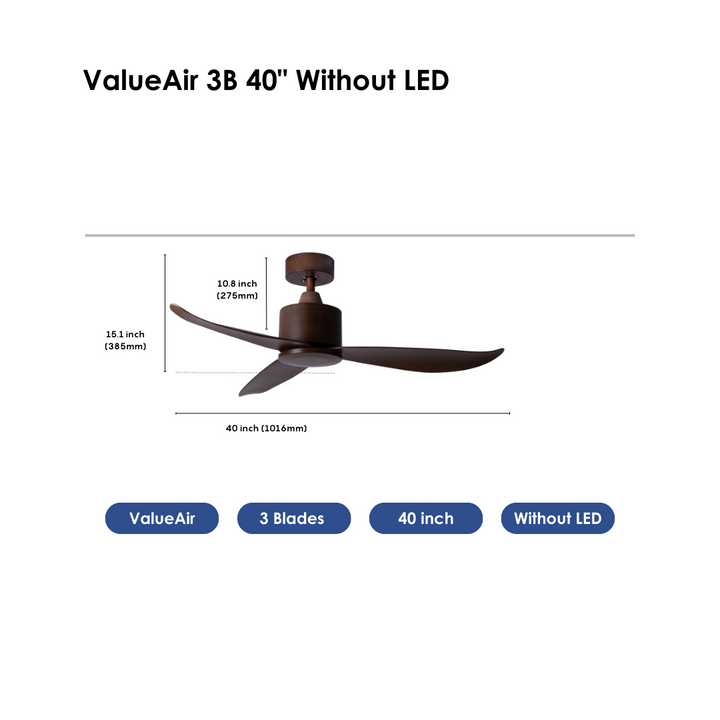Crestar ValueAir Ceiling Fan - Crestar Fan Singapore