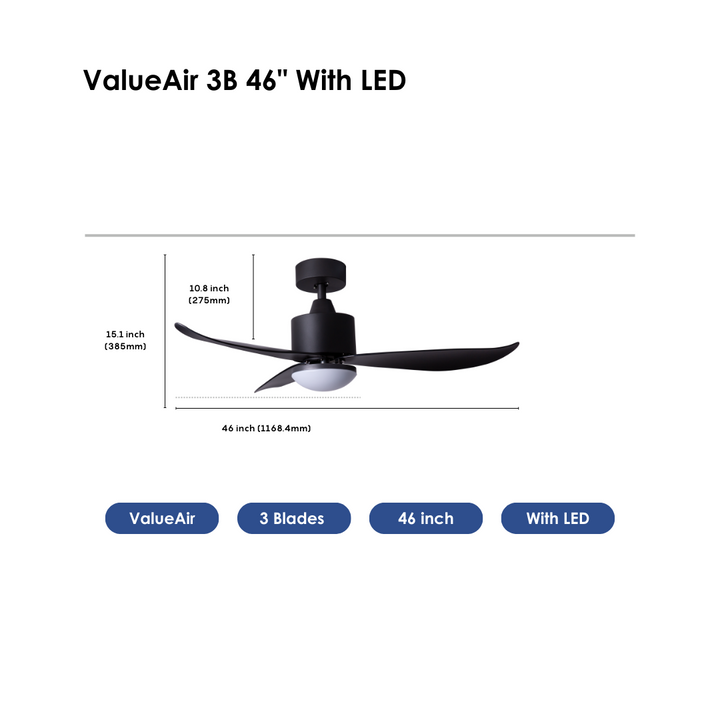 Crestar ValueAir Ceiling Fan - Crestar Fan Singapore
