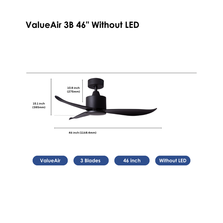 Crestar ValueAir Ceiling Fan - Crestar Fan Singapore