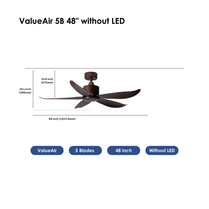 Crestar ValueAir Ceiling Fan - Crestar Fan Singapore